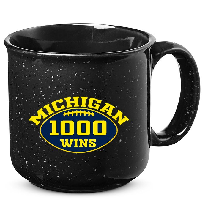 Michigan 1000 One Thousand Wins 15oz Campfire Ceramic Mug