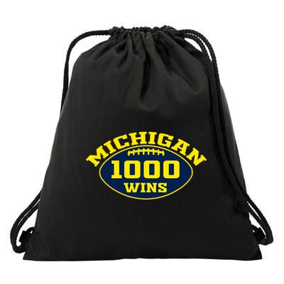 Michigan 1000 One Thousand Wins Drawstring Bag