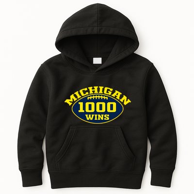 Michigan 1000 One Thousand Wins Kids Hoodie