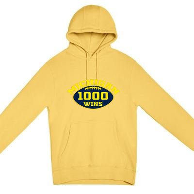 Michigan 1000 One Thousand Wins Premium Pullover Hoodie