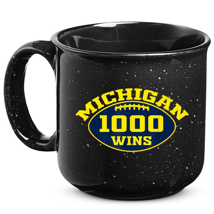 Michigan 1000 One Thousand Wins 15oz Campfire Ceramic Mug