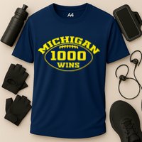 Michigan 1000 One Thousand Wins Cooling Performance Crew T-Shirt