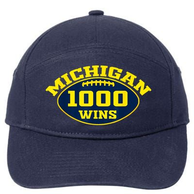 Michigan 1000 One Thousand Wins 7-Panel Snapback Hat