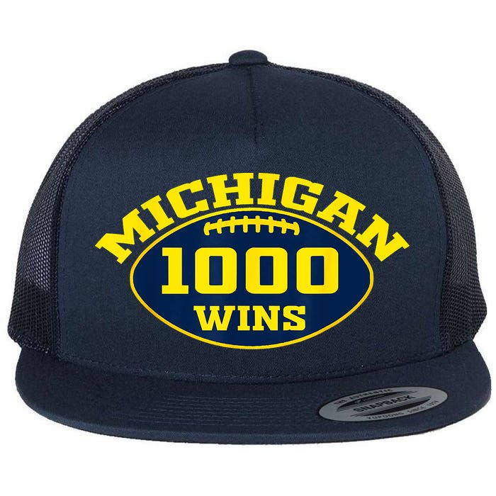 Michigan 1000 One Thousand Wins Flat Bill Trucker Hat