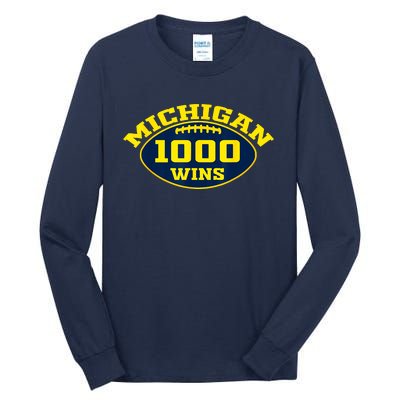 Michigan 1000 One Thousand Wins Tall Long Sleeve T-Shirt