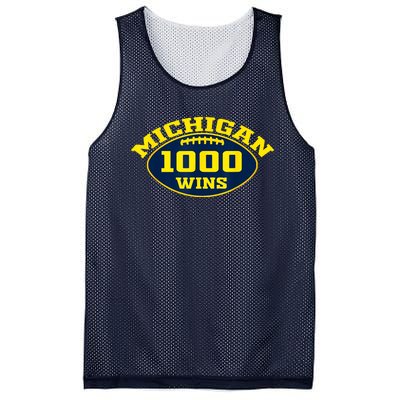 Michigan 1000 One Thousand Wins Mesh Reversible Basketball Jersey Tank