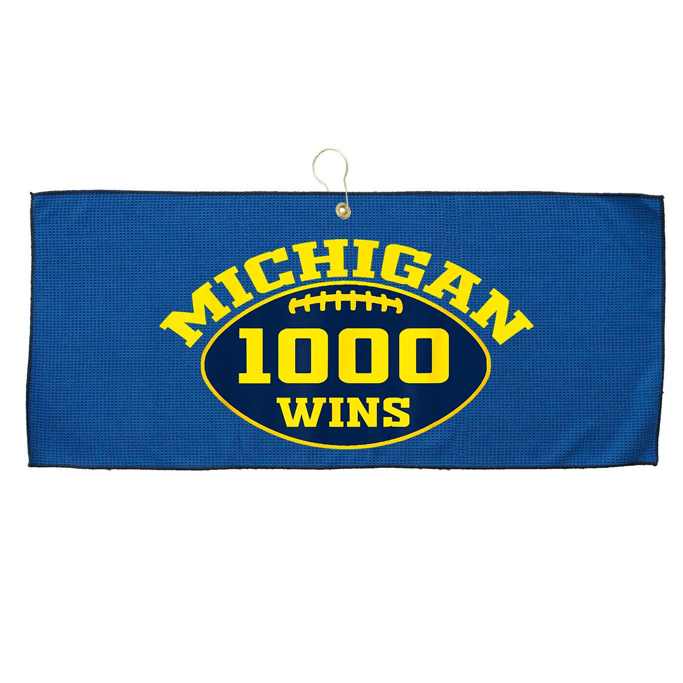 Michigan 1000 One Thousand Wins Large Microfiber Waffle Golf Towel