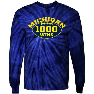 Michigan 1000 One Thousand Wins Tie-Dye Long Sleeve Shirt