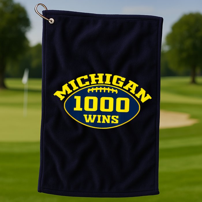Michigan 1000 One Thousand Wins Golf Towel