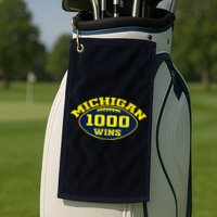 Michigan 1000 One Thousand Wins Golf Towel
