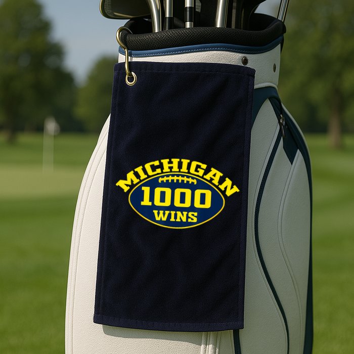 Michigan 1000 One Thousand Wins Golf Towel