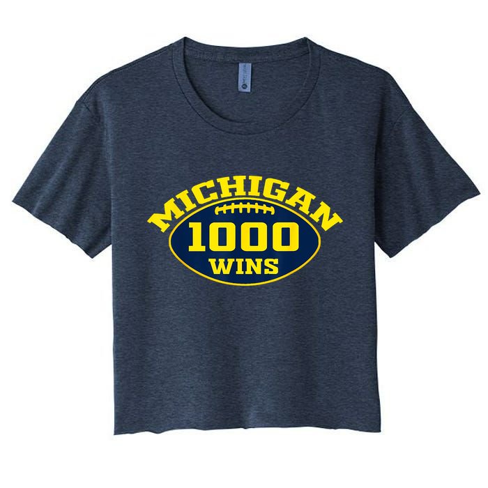 Michigan 1000 One Thousand Wins Women's Crop Top Tee