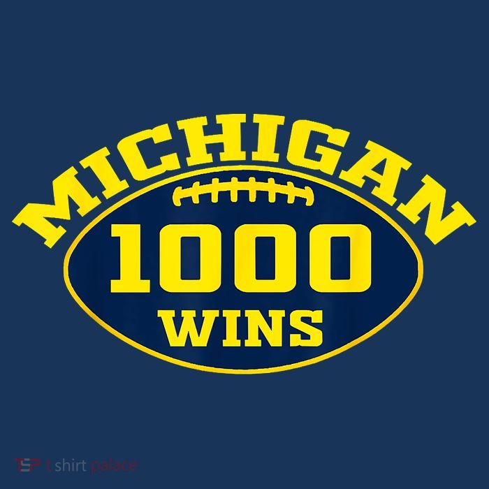 Michigan 1000 One Thousand Wins Womens T-Shirt