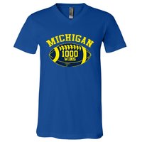 Michigan 1000 One Thousand Wins  V-Neck T-Shirt