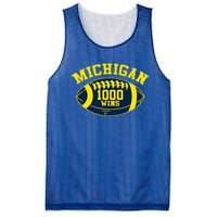 Michigan 1000 One Thousand Wins  Mesh Reversible Basketball Jersey Tank