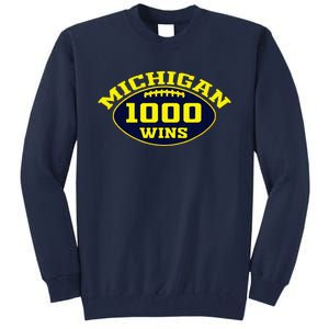 michigan 1000 one thousand wins  Tall Sweatshirt