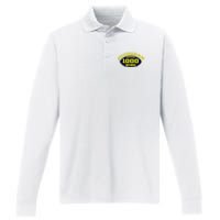 michigan 1000 one thousand wins  Performance Long Sleeve Polo