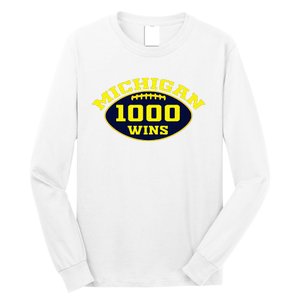 michigan 1000 one thousand wins  Long Sleeve Shirt