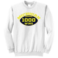 michigan 1000 one thousand wins  Sweatshirt