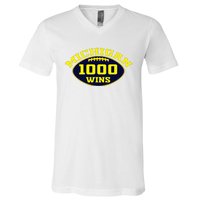 michigan 1000 one thousand wins  V-Neck T-Shirt