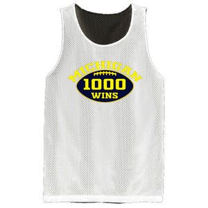 michigan 1000 one thousand wins  Mesh Reversible Basketball Jersey Tank