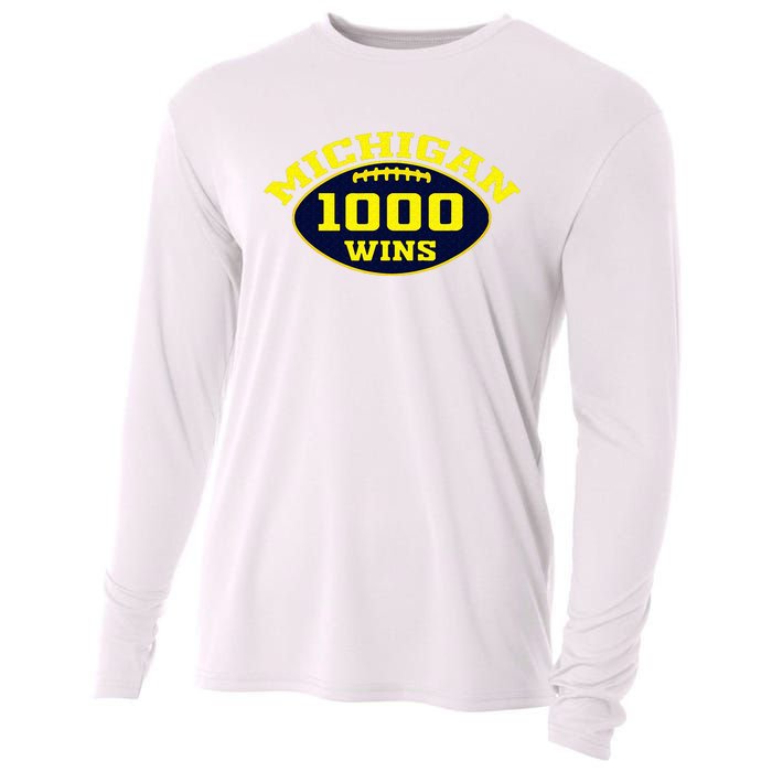 michigan 1000 one thousand wins  Cooling Performance Long Sleeve Crew