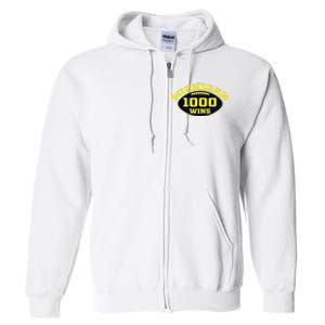 michigan 1000 one thousand wins  Full Zip Hoodie