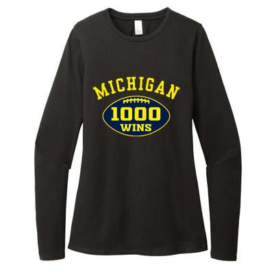 Michigan 1000 One Thousand Wins Womens CVC Long Sleeve Shirt