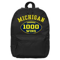 Michigan 1000 One Thousand Wins 16 in Basic Backpack