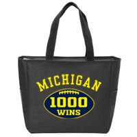 Michigan 1000 One Thousand Wins Zip Tote Bag