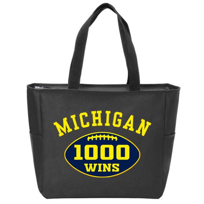 Michigan 1000 One Thousand Wins Zip Tote Bag