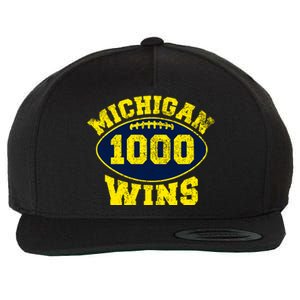 Michigan 1000 One Thousand Wins Wool Snapback Cap