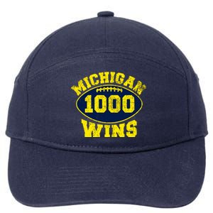 Michigan 1000 One Thousand Wins 7-Panel Snapback Hat