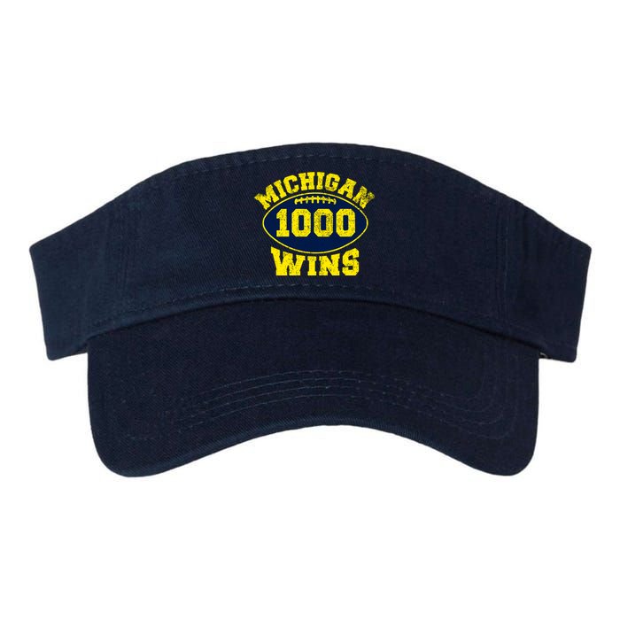 Michigan 1000 One Thousand Wins Valucap Bio-Washed Visor