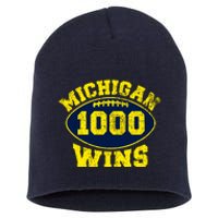 Michigan 1000 One Thousand Wins Short Acrylic Beanie