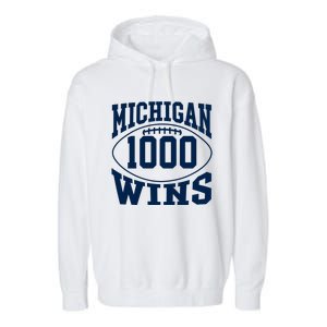 Michigan 1000 One Thousand Wins Garment-Dyed Fleece Hoodie