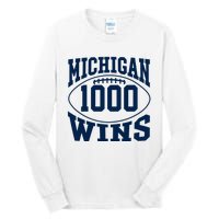 Michigan 1000 One Thousand Wins Tall Long Sleeve T-Shirt