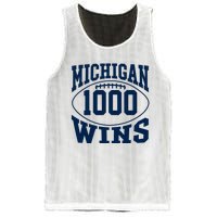 Michigan 1000 One Thousand Wins Mesh Reversible Basketball Jersey Tank