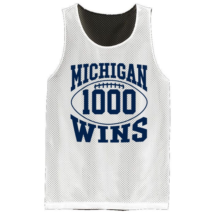 Michigan 1000 One Thousand Wins Mesh Reversible Basketball Jersey Tank