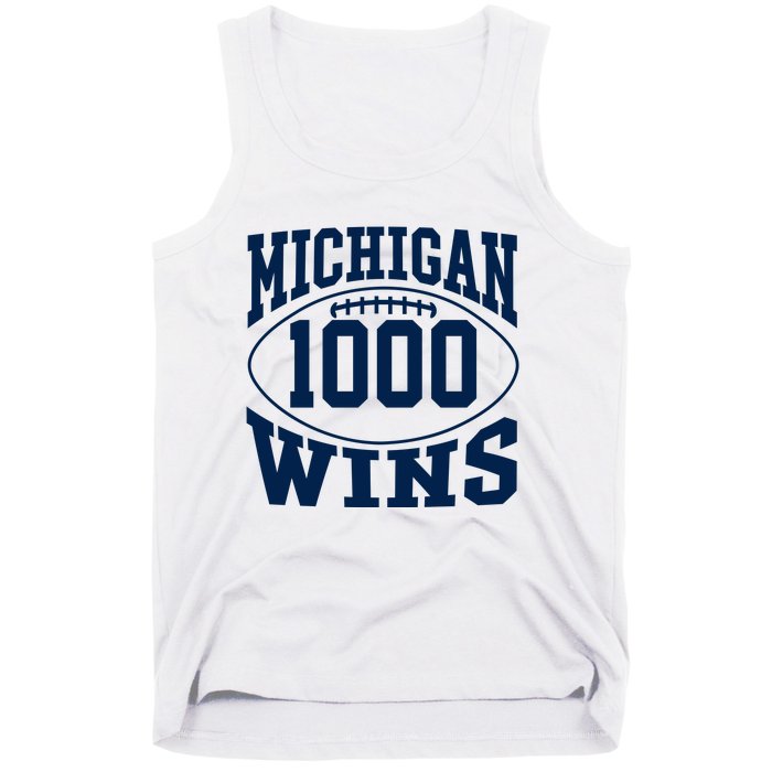 Michigan 1000 One Thousand Wins Tank Top