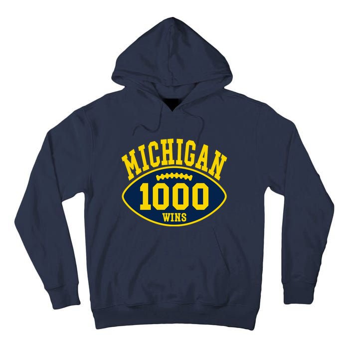 Michigan 1000 One Thousand Wins Tall Hoodie