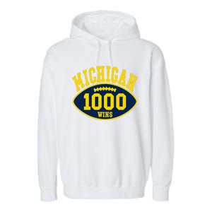 Michigan 1000 One Thousand Wins Garment-Dyed Fleece Hoodie