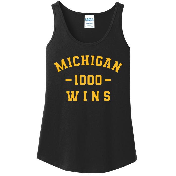 Michigan 1000 One Thousand Wins Ladies Essential Tank