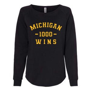 Michigan 1000 One Thousand Wins Womens California Wash Sweatshirt