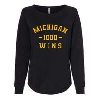 Michigan 1000 One Thousand Wins Womens California Wash Sweatshirt