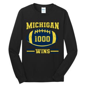 Michigan 1000 One Thousand Wins Tall Long Sleeve T-Shirt