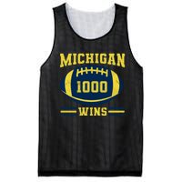 Michigan 1000 One Thousand Wins Mesh Reversible Basketball Jersey Tank