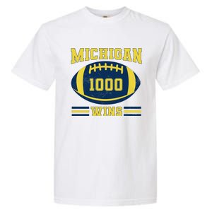 Michigan 1000 One Thousand Wins Garment-Dyed Heavyweight T-Shirt