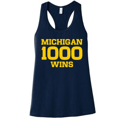 Michigan 1000 One Thousand Wins Women's Racerback Tank