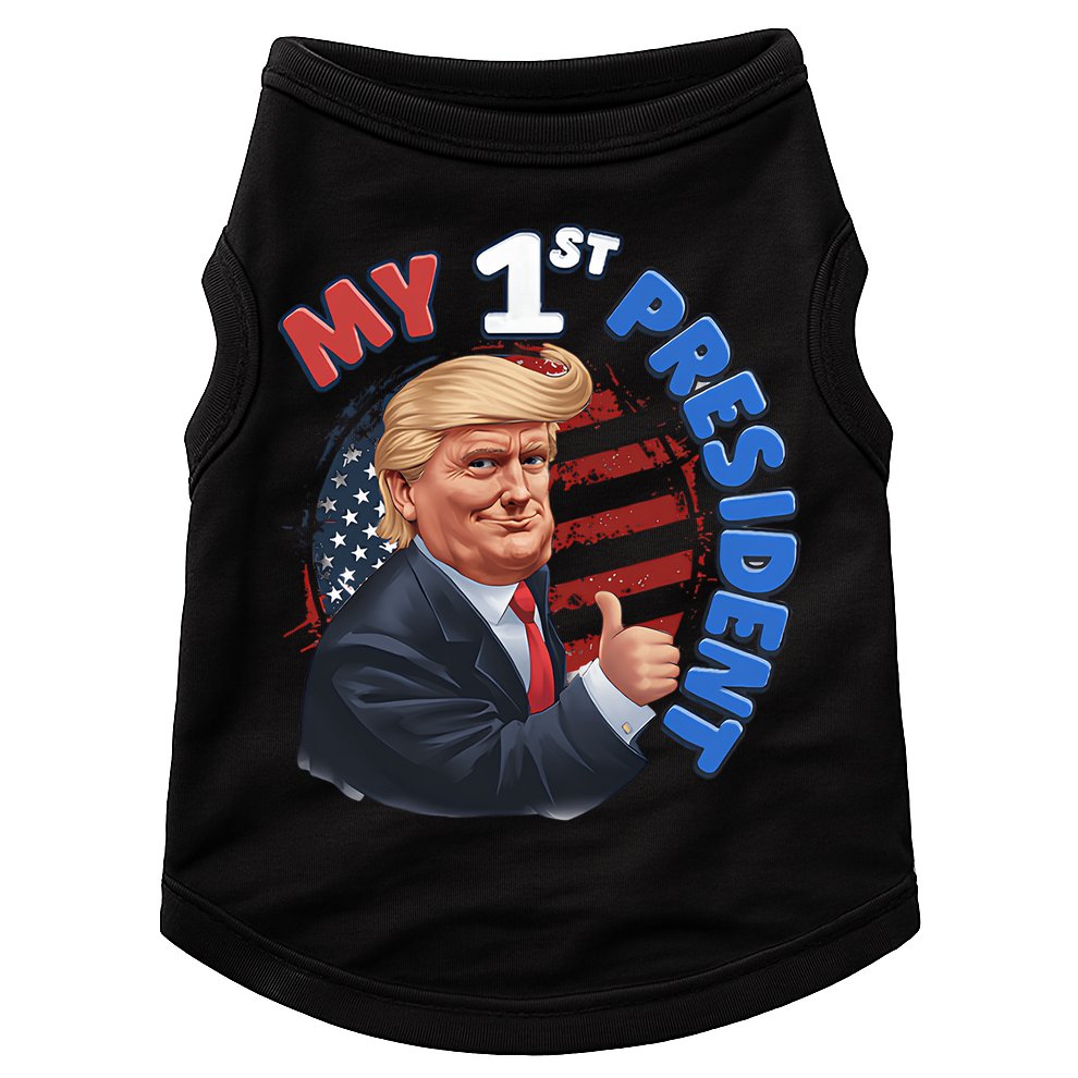 My 1st President Doggie Tank